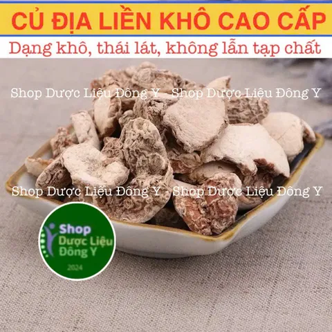 Củ Địa Liền Khô Cao Cấp - Gia Vị Đặc Trưng Sa Cương Hương Thơm, Dùng Trong Nấu Ăn, Hỗ Trợ Sức Khỏe 100g