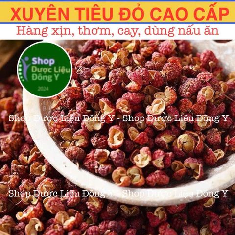 Hạt Tiêu Xuyên Đỏ Khô Cao Cấp 100g - Vị Cay Thơm Ngon, Gia Vị Tẩm Ướp Đặc Sản Việt Nam