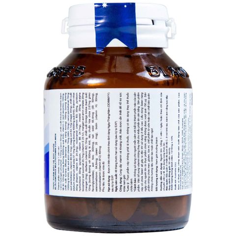 Viên Uống Blackmores Multivitamin For Men - Bổ Sung Vitamin Tổng Hợp và Khoáng Chất Hỗ Trợ Sức Khỏe Đồng Hồ Đàn Ông