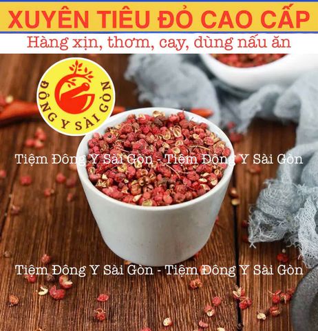 Hạt Tiêu Đỏ Khô Cao Cấp 100g - Vị Cay Nguyên Chất, Phù Hợp Làm Gia Vị Tẩm Ướp và Nấu Lẩu Thơm Ngon