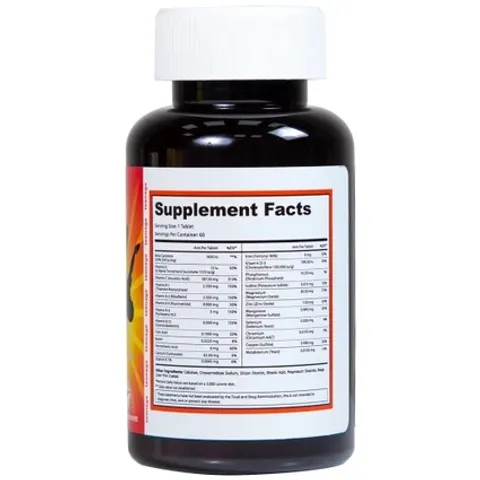 Viên Uống Bổ Sung Vitamin và Khoáng Chất Teens Active - Hỗ Trợ Phát Triển Toàn Diện cho Thanh Thiếu Niên (60 Viên)