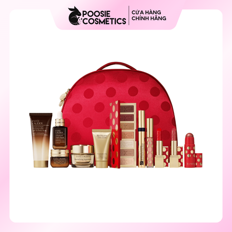 Bộ Vali Estée Lauder Holiday Blockbuster Beauty 2025 - 12 Sản Phẩm Trang Điểm Sang Trọng Dành Cho Tín Đồ Làm Đẹp