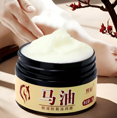 Kem Dưỡng Ẩm Dầu Ngựa 30g - Giảm Nứt Giày Cao Gót & Dưỡng Da Mềm Mại - Sản Phẩm Chăm Sóc Da Chân Chất Lượng Cao