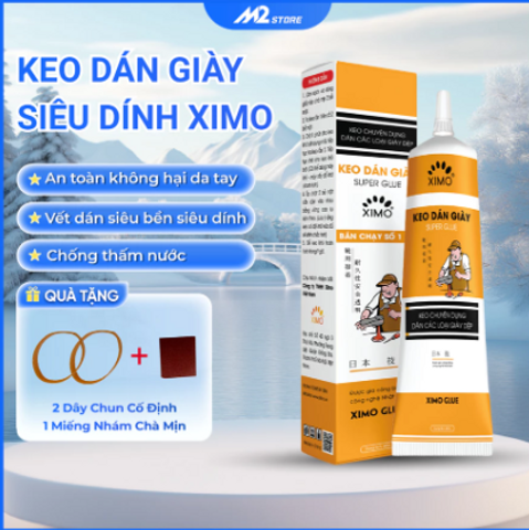 Keo Dán Giày Thể Thao Siêu Dính Nhiệt Trong Suốt XIMO - Dễ Dàng Sửa Chữa Giày Dép, Túi Xách, Đồ Da, Chất Lượng Cao
