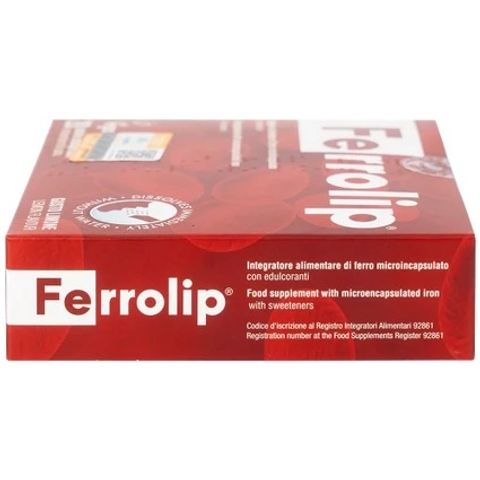 Bột Sắt Ferrolip Uga - Giải Pháp Hỗ Trợ Thiếu Máu, Bổ Sung Sắt Dễ Uống Cho Phụ Nữ Mang Thai (20 Gói)