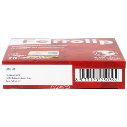 Bột Sắt Ferrolip Uga - Giải Pháp Hỗ Trợ Thiếu Máu, Bổ Sung Sắt Dễ Uống Cho Phụ Nữ Mang Thai (20 Gói)