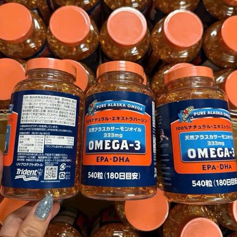 Dầu Cá Hồi Pure Alaska Omega 3 Nhật Bản - 540 Viên - Bổ Sung Omega-3, Tốt Cho Tim Mạch & Chức Năng Não Bộ