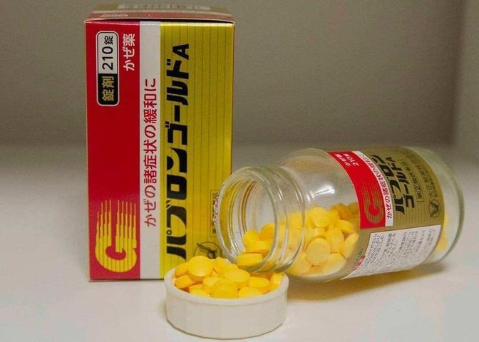 Viên Cảm Cúm Nhật Bản Taisho Pabron Gold A - Hỗ Trợ Giảm Đau Đầu, Nghẹt Mũi, 210 Viên, Thực Phẩm Chức Năng Uy Tín