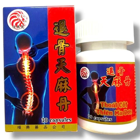 Viên Uống Thoái Cốt Thiên Ma Đơn - Hỗ Trợ Đau Nhức Xương Khớp, Tê Bì Chân Tay, Giúp Cử Động Linh Hoạt - Hộp 30 viên - Mã 1040