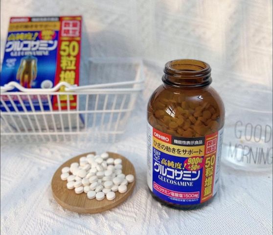 Bổ Xương Khớp Glucosamine Orihiro Nhật Bản 900 Viên - Hỗ Trợ Viêm Khớp và Thoái Hóa Khớp, Giúp Linh Hoạt Vận Động