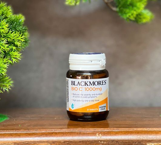 Viên Uống Vitamin C Blackmores Bio C 1000mg - Tăng Cường Miễn Dịch, Chiết Xuất Tầm Xuân & Cam - Hàng Úc Chất Lượng Cao