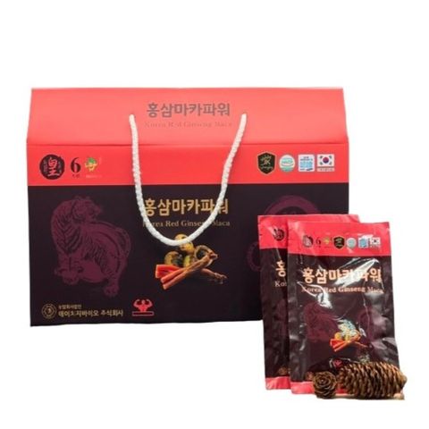 Nước Hồng Sâm Macca HG Bio Ginseng King 20 Gói x 70ml - Thức Uống Bổ Sung Dinh Dưỡng Tiện Lợi Từ Hàn Quốc, Tăng Cường Sức Khỏe