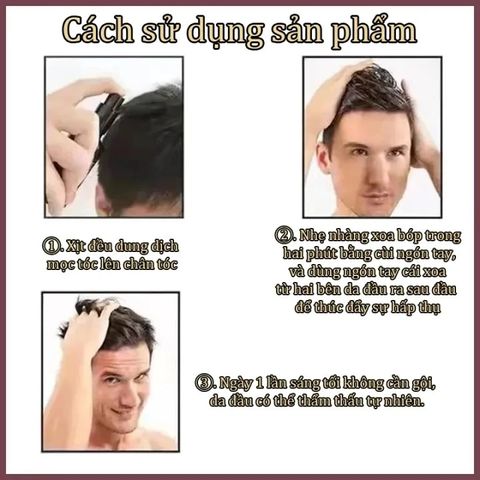 Xịt Đen Tóc Herbal 100ml - Tinh Chất Linh Chi Phủ Bạc, Nuôi Dưỡng Tóc Đen Mượt Tự Nhiên, Giải Pháp Làm Đen Tóc An Toàn