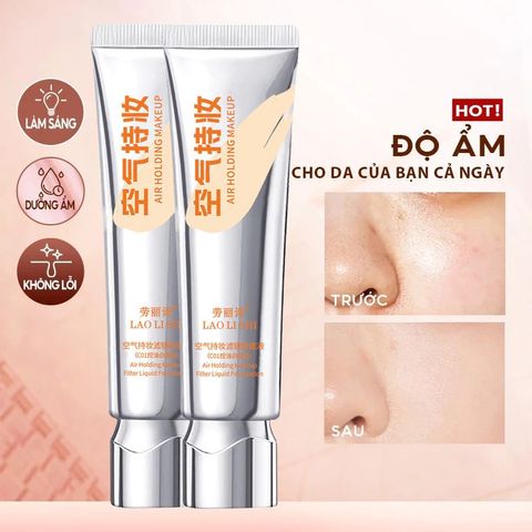Kem Nền Ẩm Mịn Lâu Trôi SPF30 PA+++ 30g - Trang Điểm Tự Nhiên, Che Khuyết Điểm, Kết Cấu Nhẹ Dễ Dàng Tán