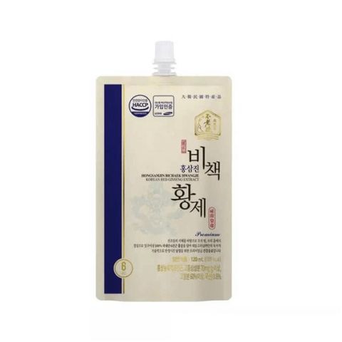 Nước Hồng Sâm Hoàng Đế Daedong 20 gói x 120ml - Nước Uống Bổ Sung Tăng Cường Đề Kháng, Dễ Dàng Sử Dụng Hàng Ngày