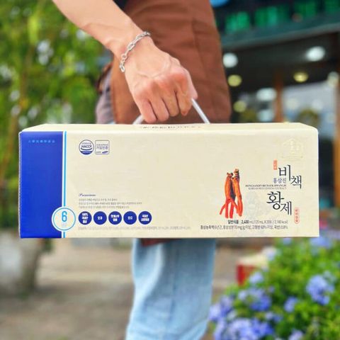 Nước Hồng Sâm Hoàng Đế Daedong 20 gói x 120ml - Nước Uống Bổ Sung Tăng Cường Đề Kháng, Dễ Dàng Sử Dụng Hàng Ngày