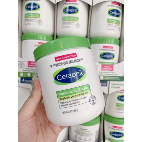 Kem Dưỡng Ẩm Toàn Thân Cetaphil Moisturizing Cream -  Da Khô, Nhạy Cảm, Chăm Sóc Da Tự Nhiên, Duy Trì Độ Ẩm, Không Gây Kích Ứng