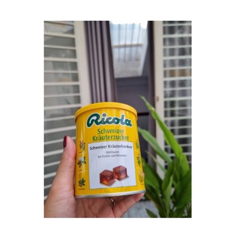 Kẹo ngậm ho thảo mộc Ricola Original Herb Đức 250g