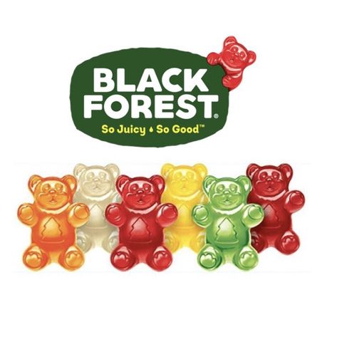 Thùng 65 Gói Kẹo Dẻo Gấu Trái Cây Hữu Cơ Black Forrest Organic Gummy Bears Mỹ [Date 7/2023]