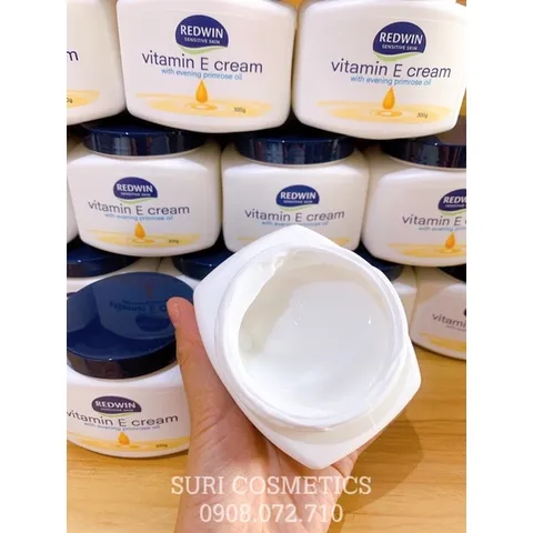 Kem Dưỡng Da Redwin Vitamin E Cream 300g - Dưỡng Ẩm, Chống Lão Hóa, Phục Hồi Da - Sản Phẩm Úc Chính Hãng