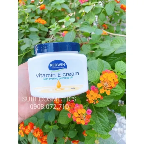 Kem Dưỡng Da Redwin Vitamin E Cream 300g - Dưỡng Ẩm, Chống Lão Hóa, Phục Hồi Da - Sản Phẩm Úc Chính Hãng