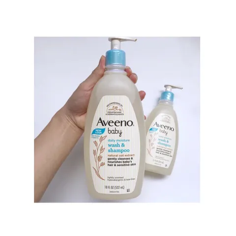 Sữa tắm gội toàn thân Aveeno Wash & Shampoo
