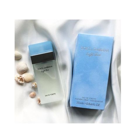 Nước Hoa Nữ D.G Light Blue - Hương Hoa Cỏ Trái Cây Tươi Mát, Độ Lưu Hương Tốt, Phong Cách Trẻ Trung, Phù Hợp Dịp Ngày Hè