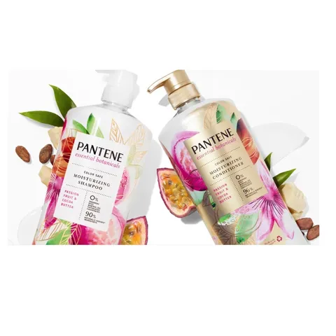 Dầu gội và dầu xả Pantene Essential Botanicals Passion Fruit & Cocoa Butter