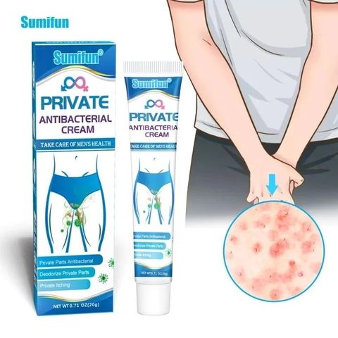 Kem Bôi Giúp Giảm Ngứa Viêm Nấm Vùng Kín Dành Cho Nam 20g - Sản Phẩm Chăm Sóc Da Hiệu Quả, Dịu Nhẹ, Kháng Khuẩn, Làm Sạch Thoáng Mát