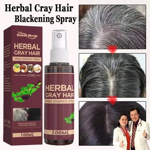 Dầu Gội Xịt Tóc Đen Vĩnh Viễn Hà Thủ Ô - Giải Pháp Chăm Sóc Tóc từ Thảo Mộc, Giúp Mọc Tóc Khỏe Mạnh & Bóng Đẹp tự nhiên