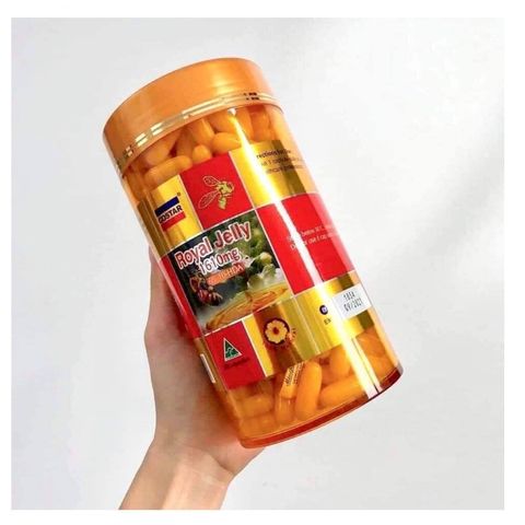 Sữa Ong Chúa Úc Costar Royal Jelly 1610mg - Viên Uống Vitamin Khoáng Chất 365 Viên Tăng Cường Miễn Dịch, Làm Trẻ Da
