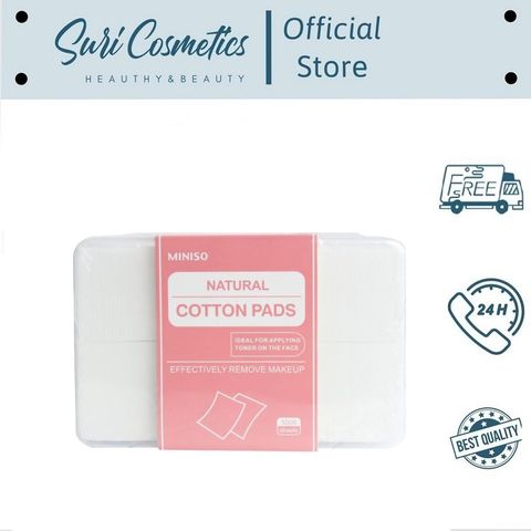 Bông Tẩy Trang Miniso Natural Cotton Pads 1000 Miếng