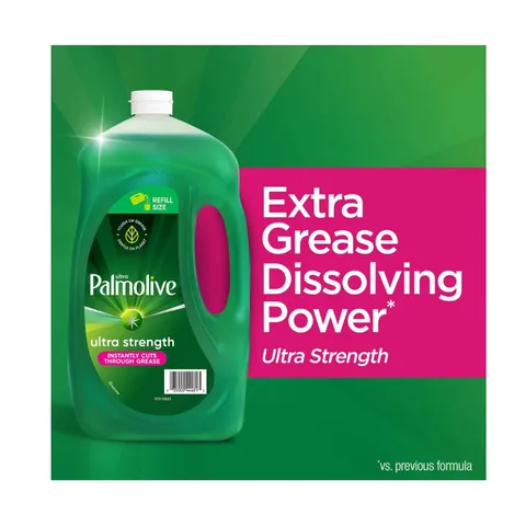 Nước Rửa Chén Palmolive Ultra Strength 3L - Sạch Sâu, Tiết Kiệm Nước, Không Khô Da - Sản Phẩm Mỹ Dành Cho Đồ Gia Dụng Nhà Bếp