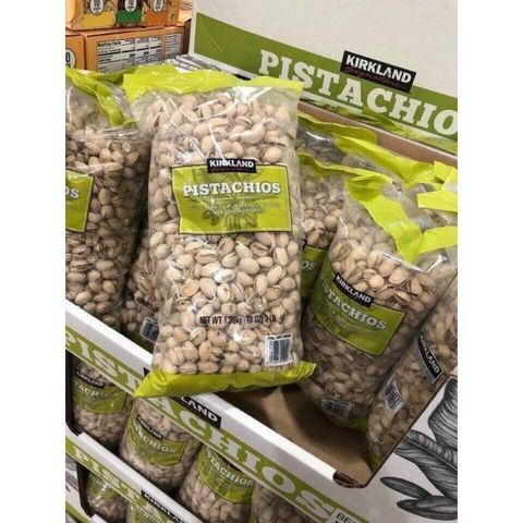 Hạt dẻ cười rang muối Pistachios Kirkland EDS Hàng Mỹ