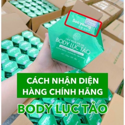 Body Lục Tảo Soo Young NHẬT BẢN Trắng Mịn Mềm Mướt Da [ CHÍNH HÃNG 100% ]