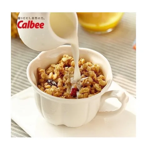 Ngũ Cốc Hoa Quả Tươi Sấy Khô Calbee 750g - Nguyên Liệu Nhập Khẩu Nhật Bản, Giàu Chất Xơ và Dinh Dưỡng, Snack Lành Mạnh Cho Cả Gia Đình