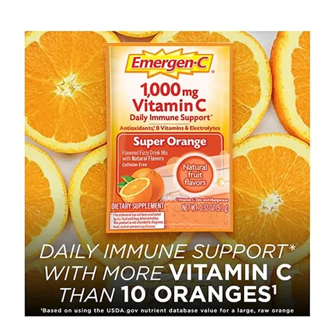 Bột hoà tan Emergen-C 1000mg hộp 120, date 2024