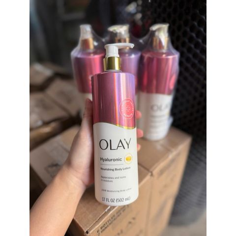 Dưỡng Thể Olay Body Lotion 502ml - Sản phẩm Dưỡng Ẩm Cho Da Mềm Mại, Mịn Màng, Phù Hợp Với Mọi Loại Da