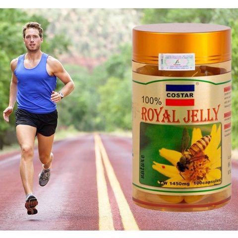 Sữa Ong Chúa Costar Royal Jelly 1450mg - Viên Uống Làm Đẹp Da, Hỗ Trợ Sức Khỏe, 365 Viên của Úc