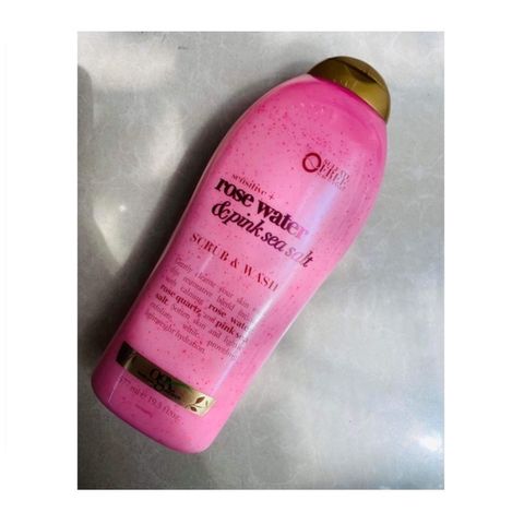 Sữa Tắm Tẩy Tế Bào Chết OGX Shea Soft & Smooth 577ml - Dưỡng Ẩm Da Mềm Mại, Hương Cà Phê & Dầu Dừa, Made in USA