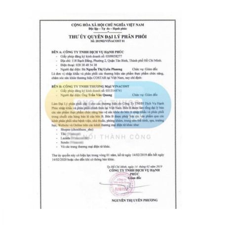 Viên Uống Nhau Thai Cừu Costar 35000mg - Hỗ Trợ Làm Đẹp Da, Chống Lão Hóa - Hộp 100 Viên, Chính Hãng Úc