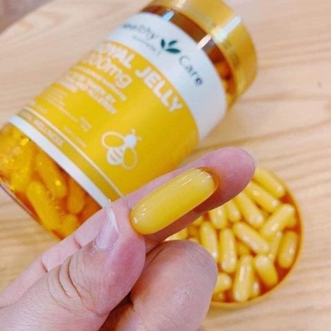 Viên Uống Sữa Ong Chúa Healthy Care Royal Jelly 1000mg - 365 Viên Hỗ Trợ Làm Đẹp, Tăng Cường Sức Đề Kháng, Chống Lão Hóa Da