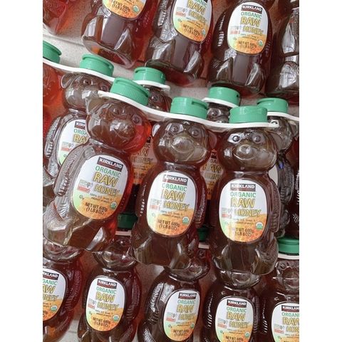 Mật Ong Hữu Cơ Kirkland Raw Honey 680g - Mật Ong Nguyên Chất, An Toàn, Tốt Cho Sức Khỏe, Nguồn Năng Lượng Dồi Dào