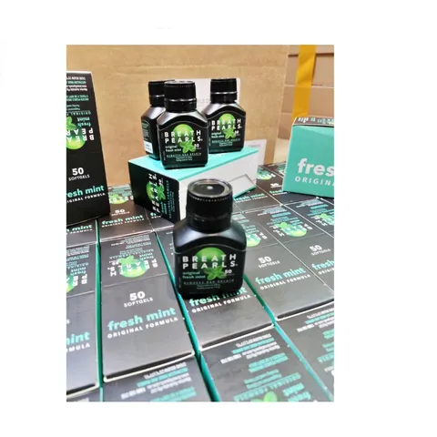 Viên uống thơm miệng Breath Pearls - Hỗ trợ khoang miệng, khử mùi hôi, chính hãng Úc cho người lớn và trẻ từ 6 tuổi trở lên