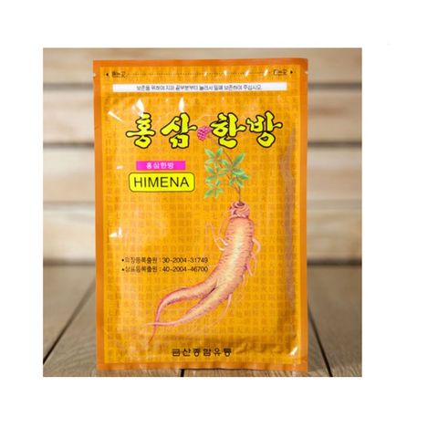 Cao Dán Hồng Sâm Himena Hàn Quốc - Giảm Đau Cơ, Nhức Khớp - Hàng Chính Hãng Combo 10 Miếng