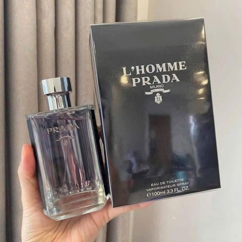 Nước Hoa Nam Prada L'Homme EDT - Hương Hoa Cam & Diên Vỹ Tinh Tế, Lý Tưởng Cho Quý Ông Công Sở