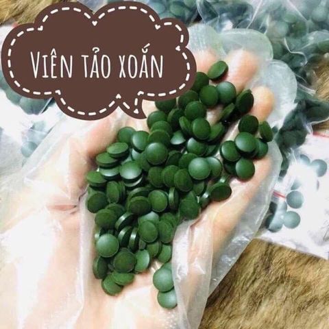 Tảo Xoắn Spirulina Tem Đỏ Nhật Bản 2200 Viên - Giải Độc, Tăng Cường Hệ Miễn Dịch, Hỗ Trợ Giảm Cân