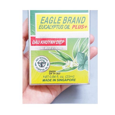 Dầu Khuynh Diệp Con Ó Eucalyptus Oil 25ml - Chống Muỗi 8H, Giảm Cảm Cúm và Đau Nhức, An Toàn Cho Trẻ Sơ Sinh