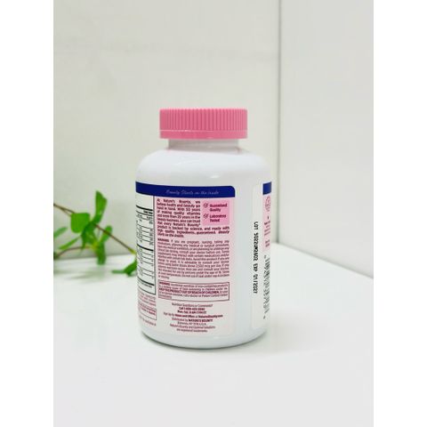 Viên Uống Đẹp Da Tóc và Móng Nature's Bounty 250 Viên - Cải Thiện Da Mịn Màng, Tóc Dày và Khỏe, Hỗ Trợ Móng Chắc Khỏe