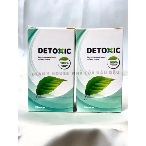Viên uống diệt ký sinh trùng Detoxic của Nga